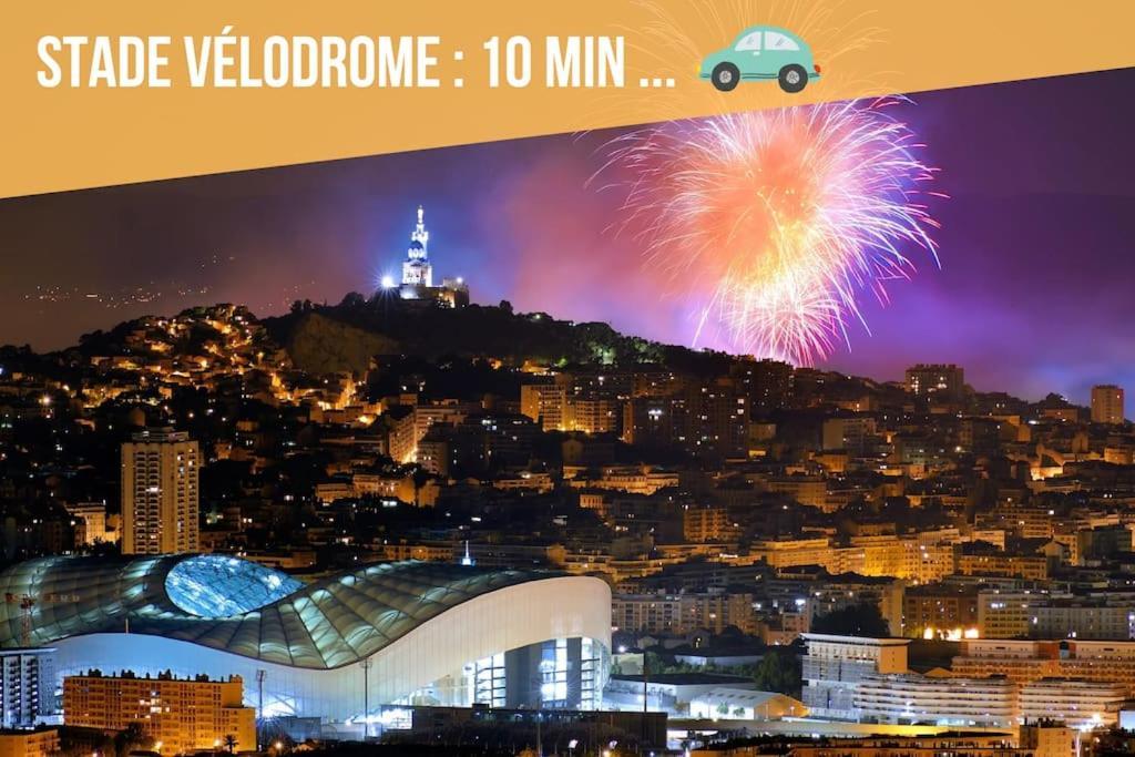 Divine Idylle Central Vieux-Port Terrasse Clim Marseille Eksteriør bilde