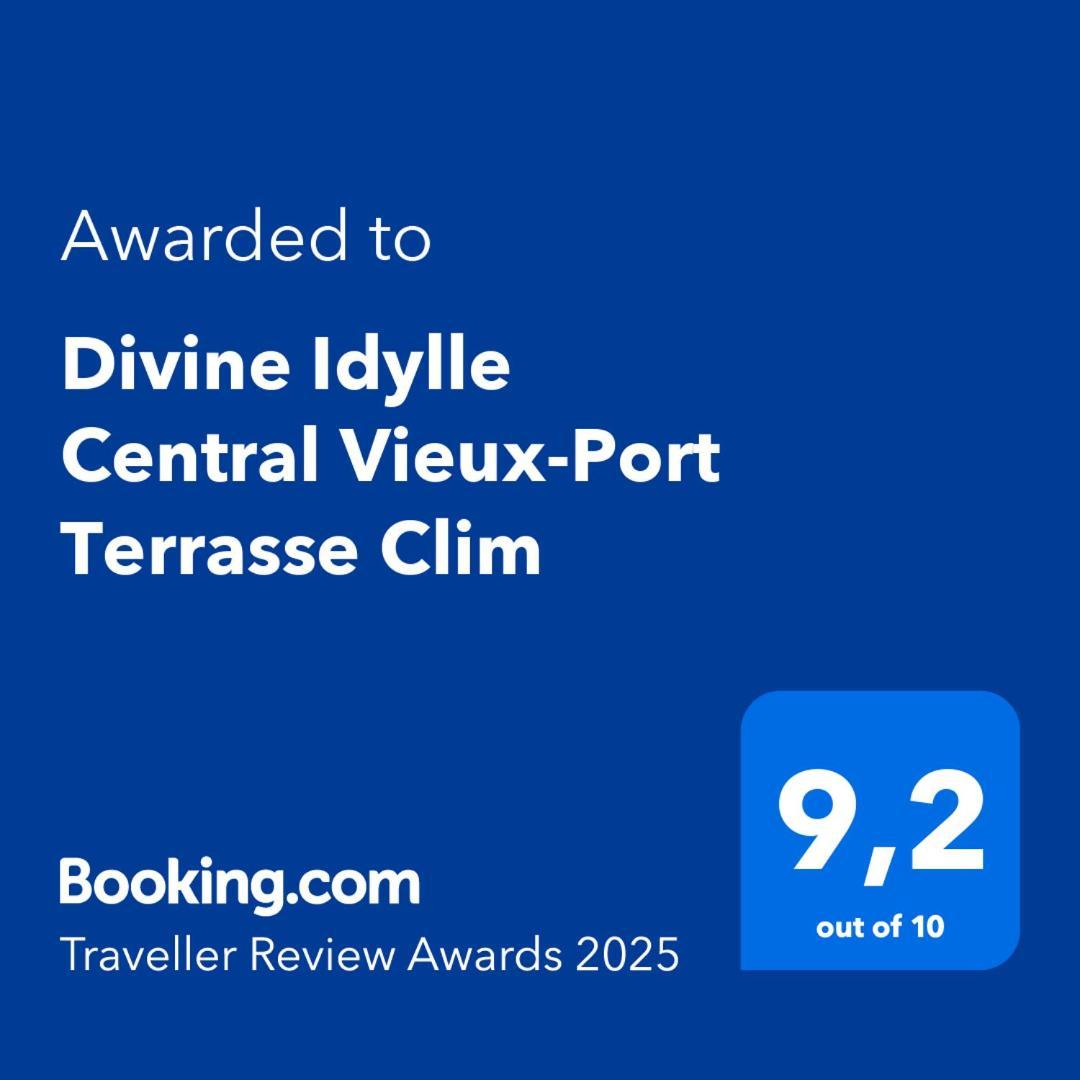 Divine Idylle Central Vieux-Port Terrasse Clim Marseille Eksteriør bilde